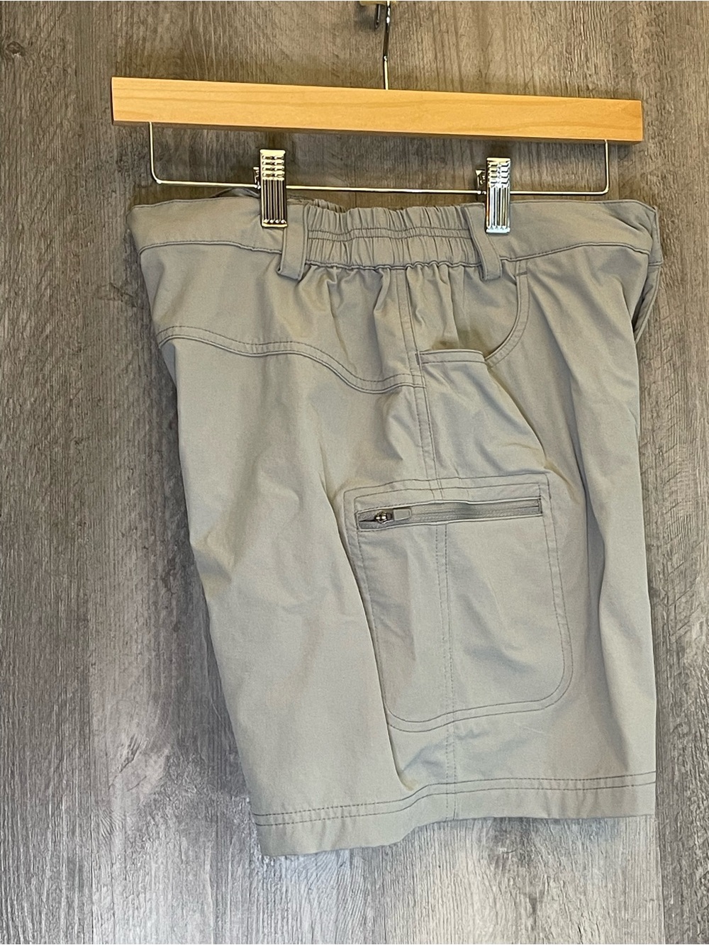 Willit Hiking Shorts Gray Size Medium Cargo Pockets Stretch Athletic Men's